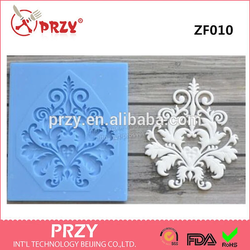 PRZY 100% Food grade silicone mold fondant cake mold silicone cake decoration molds