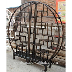 Chinese antique wooden bookcase