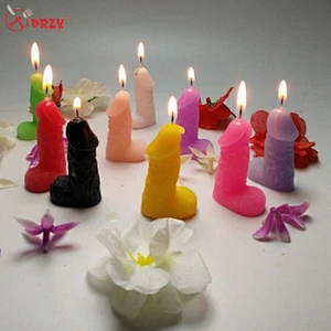 2017 new Funny candle Molds Silicone creative DIY handmade Candle mould silicone Soap Mold