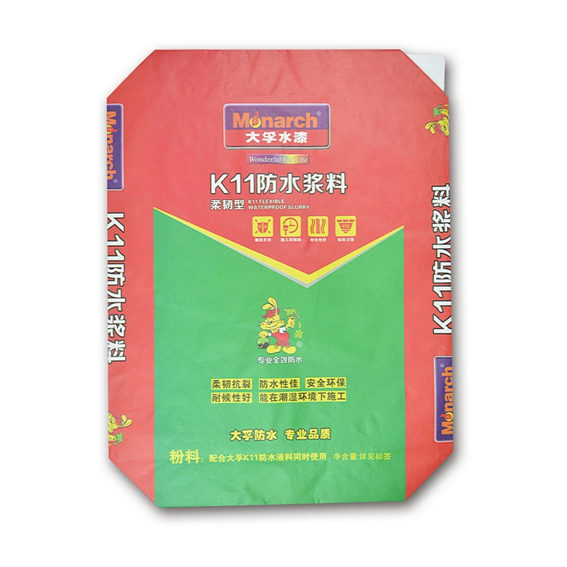 20kg, 25kg, 50kg Hot Sale Kraft Paper Cement Bag Valve Bag