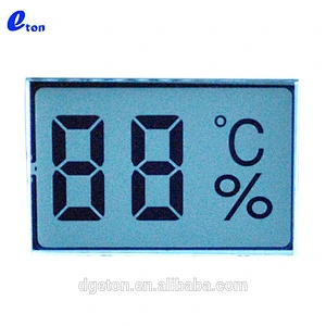 Custom smart water meter lcd module
