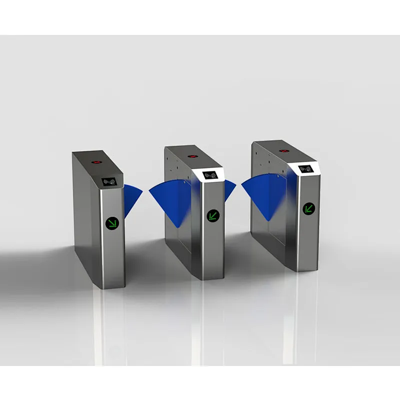Factory direct OEM security system RFID facial racognition flap barrier turnstile gate