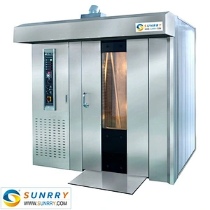 Electric 32Trays Bakery Rotary Rack Oven For Sale (SY-RV32E-1 SUNRRY)