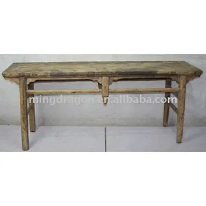 Chinese Antique Rustic Natural Wood Table