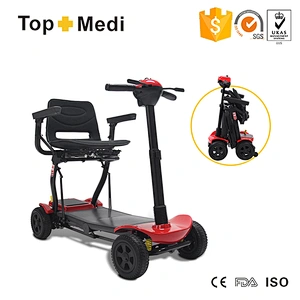 Lightweight Remote control electric foldable electric mobility scooter for disabled