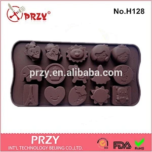 H128 PRZY High quality chocolate silicone jelly mold