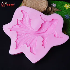 New 3D carp silicone soaps molds Beautiful fish tail Molds Soap Mold goldfish Chocolate Mould