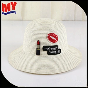 Straw hats 2017 for lady cute pattern straw hats