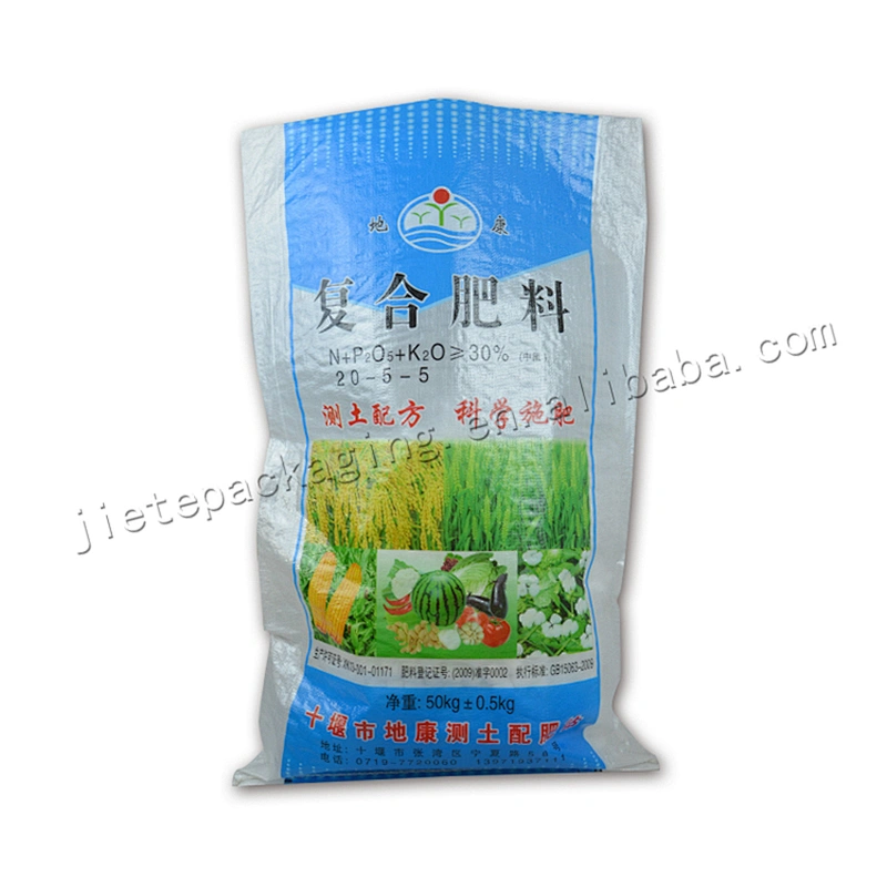 transparent pp woven organic compound fertilizer packaging bag for farm