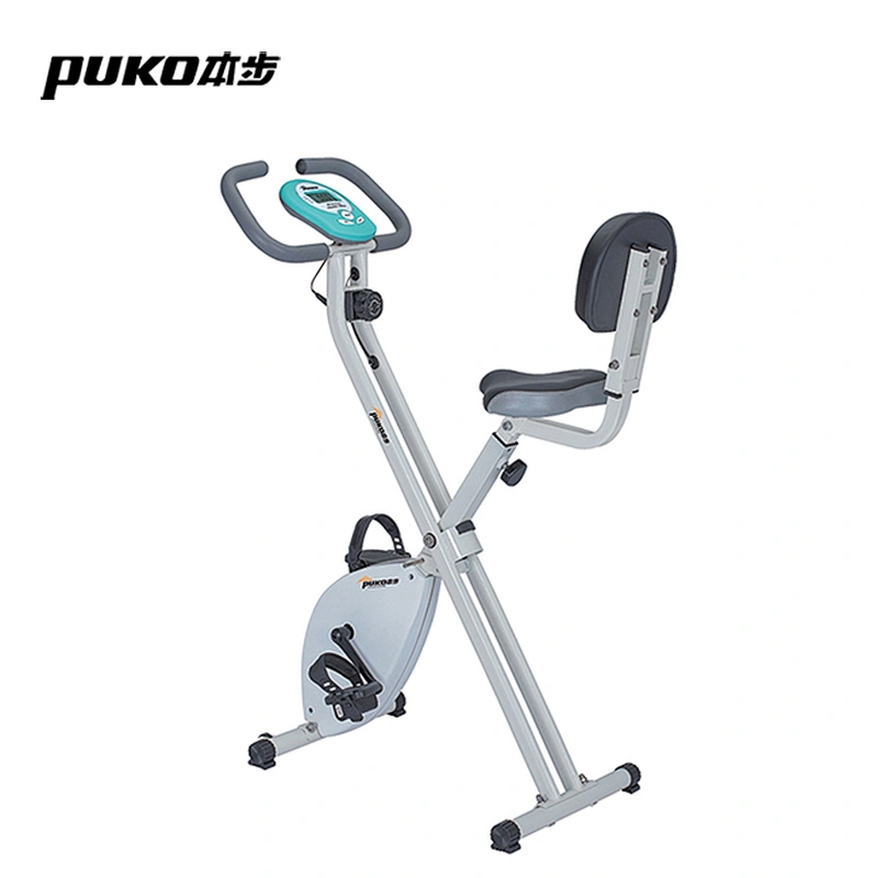Sports Magnetic Exercise Bike For Indoor Use Mini Bike With Backrest