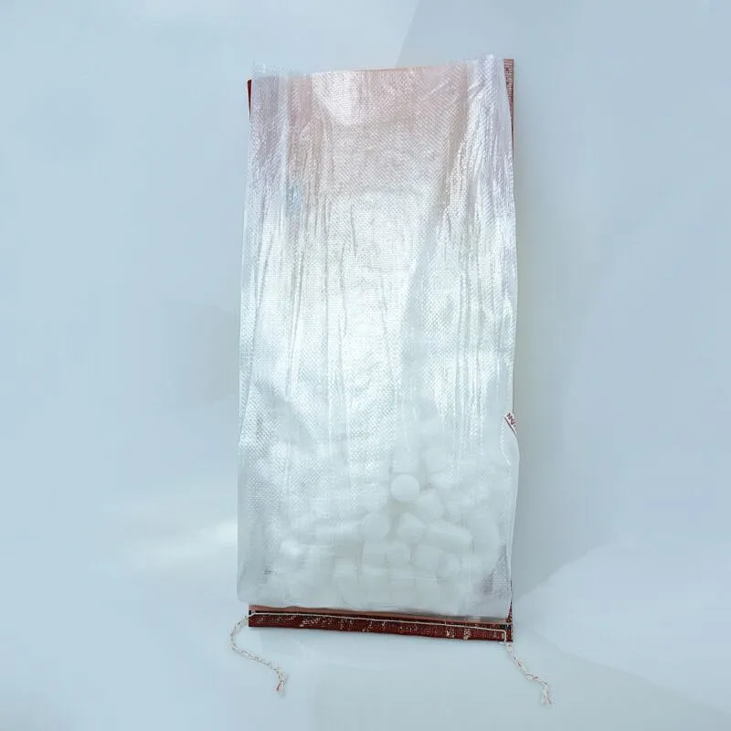 wholesale 10kg transparent plastic rice bag with color printing for flour, wheat packaging