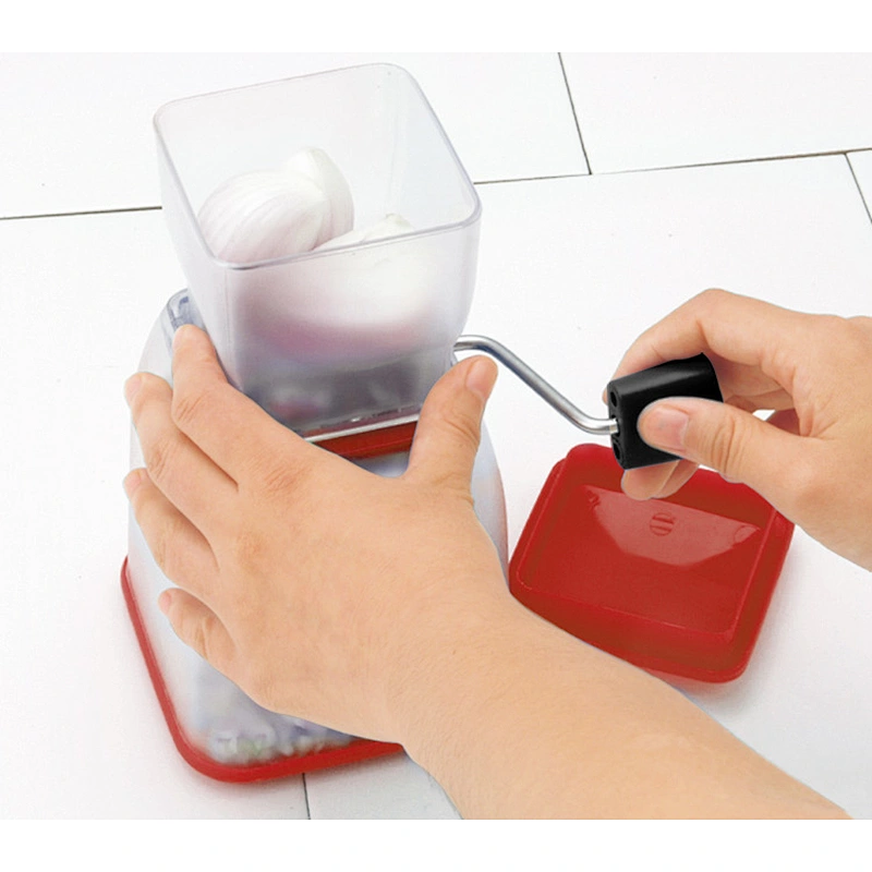 Kitchen help plastic vegetable onion garlic cutter chopper