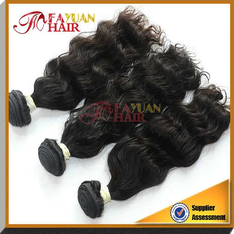 good feedback unprocessed 100% natural color Virgin Indian Remy Hair Weave