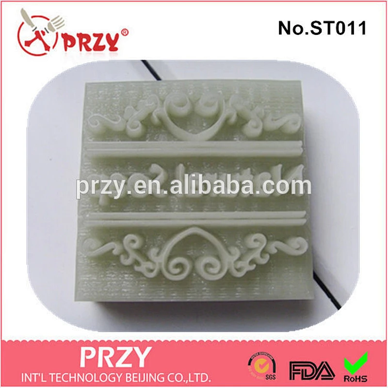 ST011 PRZY handmade diy natural soap soap stamp