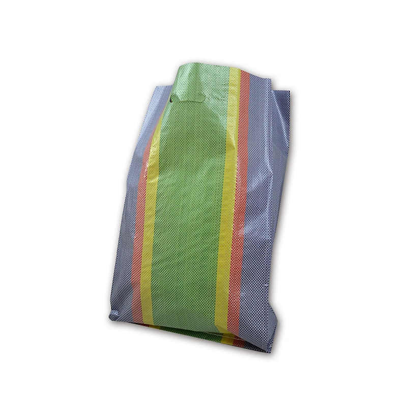 Guaranteed quality pp woven packaging rainbow fashion shopping bag