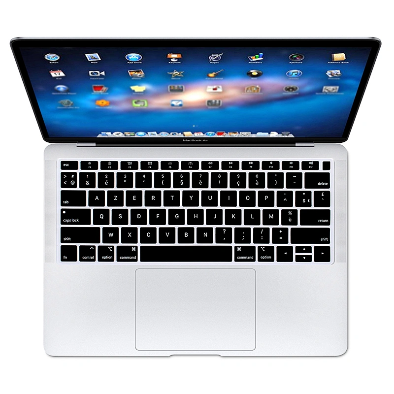 French Keyboard Skin Silicone Keyboard Protective Film For Macbook Air 13