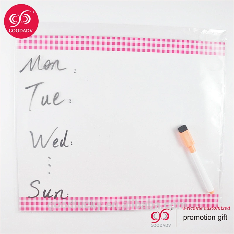 china factory kids magnetic fridge writing memo board wtih OEM logo