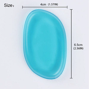 Different Shape Beauty Cosmetic Silicone Makeup Powder Puff