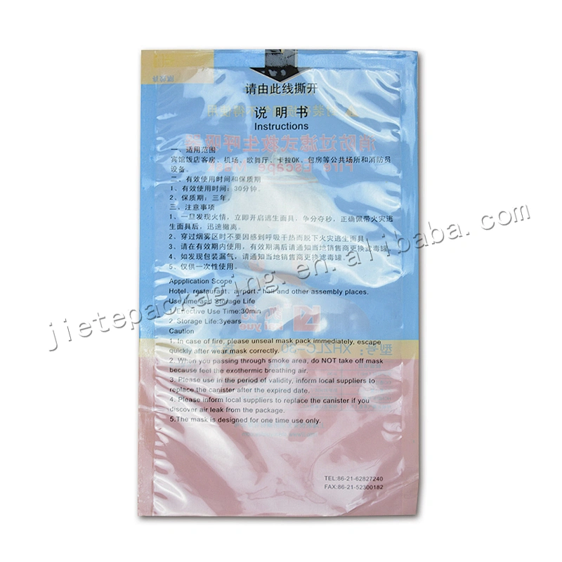 Customized plastic gift packaging bag for supermarket