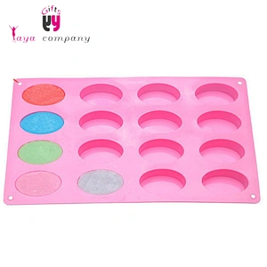Wholesale 16 Holds Custom Silicone Soap Molds For Soap Making
