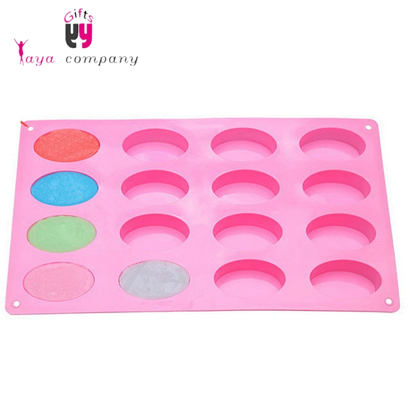 Wholesale 16 Holds Custom Silicone Soap Molds For Soap Making