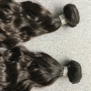 The best seller all over the world 16 inch deep wave cuticle aligned malaysian hair bundles with closure