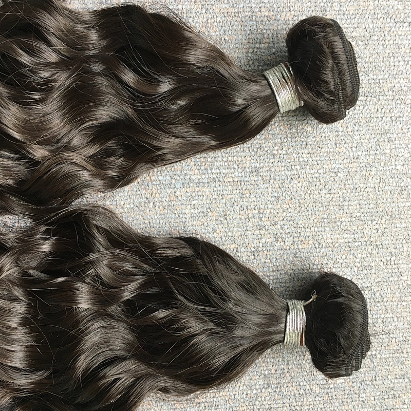 The best seller all over the world 16 inch deep wave cuticle aligned malaysian hair bundles with closure