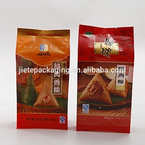 Superior quality stand up PE rice dumplings packaging bag