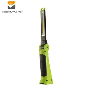 2018 new design Best 3W COB LED Magnetic Base lamp strong light USB Rechargeable worklight plastic lamp