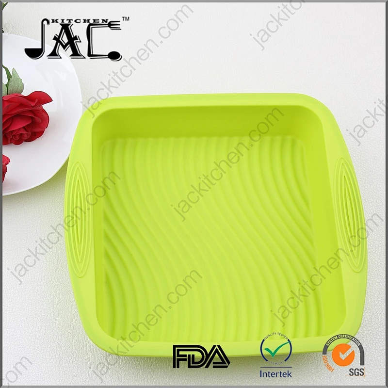 Hot Selling Durable Silicone Rectangular Cake Pan