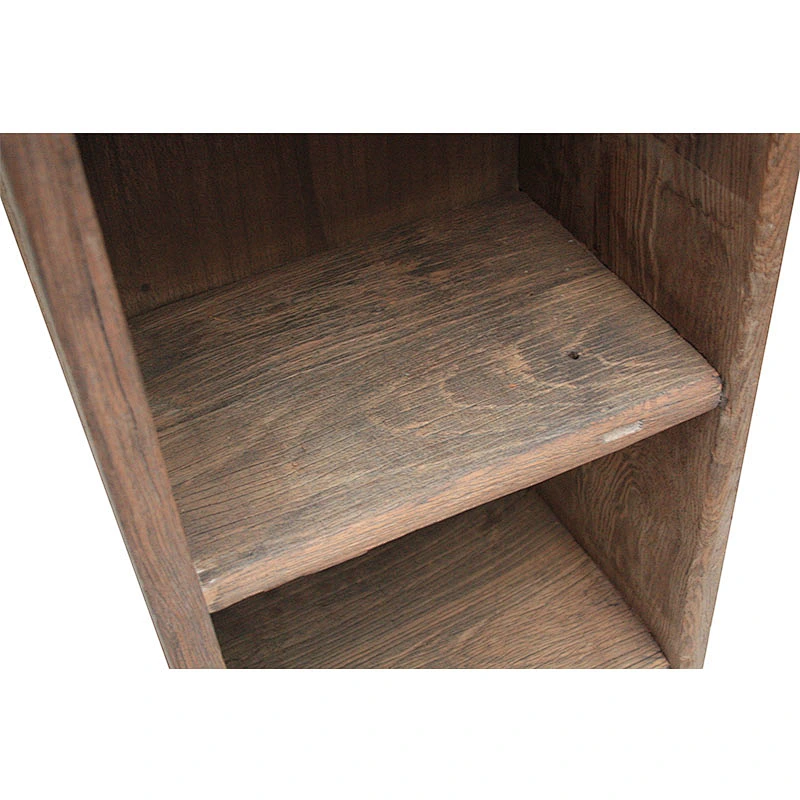 wholesale oriental rustic reclaimed wooden bookcase furniture