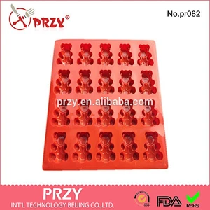 Bears Shape Silicone Chocolate Pan