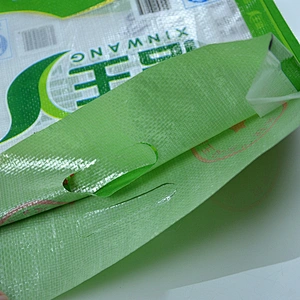 woven pp bag grain, rice bag 50kg 25kg 10kg
