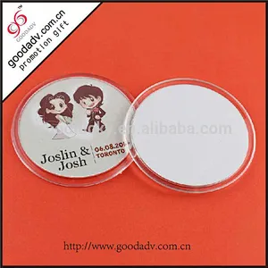 made in China durable plastic coasters waterproof clear acrylic cup mat