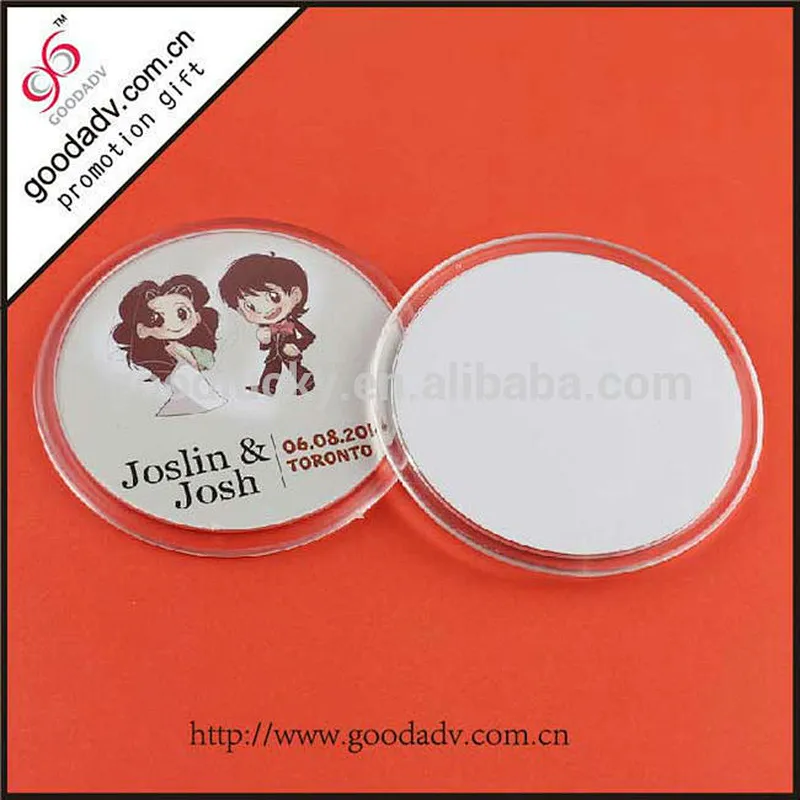 made in China durable plastic coasters waterproof clear acrylic cup mat