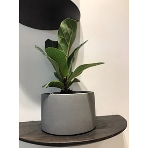 cylinder concrete flower multi plant cement pot silicone mold for  home accessories concrete making