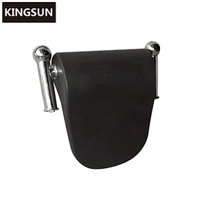 K-216 PU Material Black Color Soft Spa Bath Pillow, Buthtub Headrest