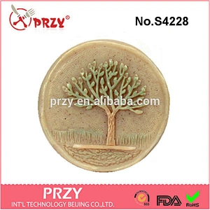PRZY life tree silicone soap mold silicone molds for soap handmade silicone mould