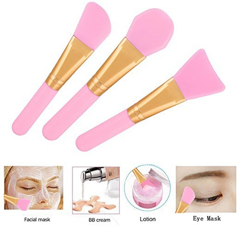 silicone beauty face mask applicator brush skin care