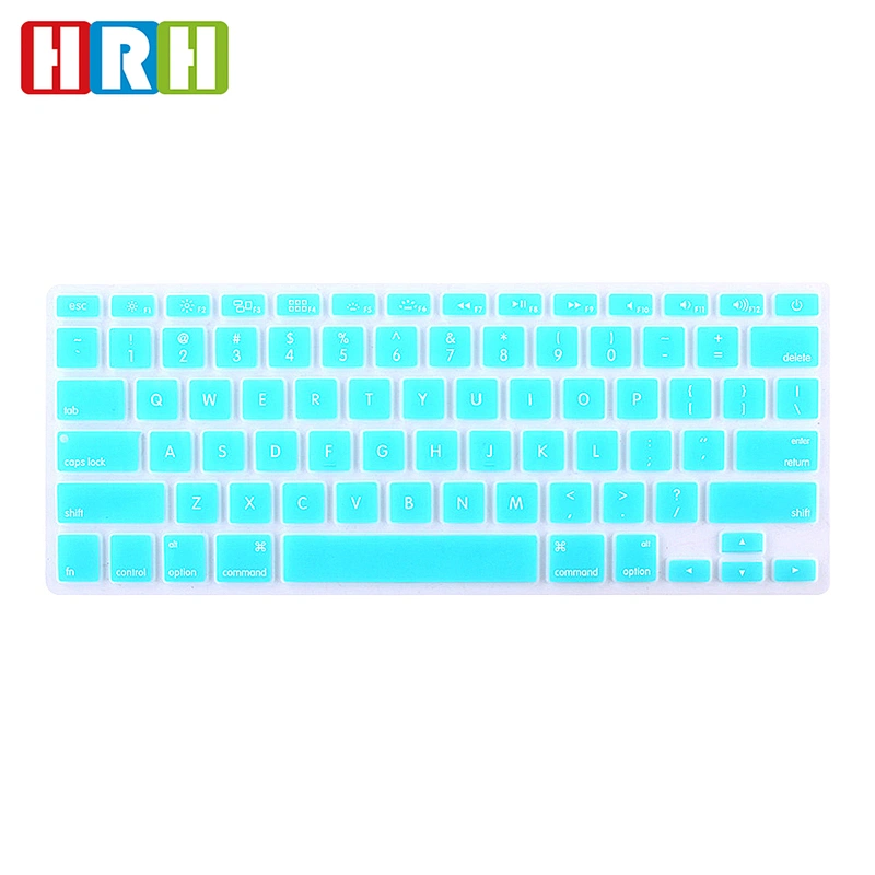 for macbook air 13 inch keyboard skin US layout keyboard protector custom silicone keyboard cover for air Pro retina 13 15 17
