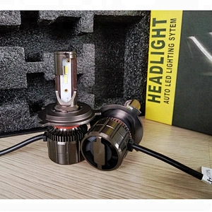Lightech Wholesale 12V 6000Lm car headlight 9003 hb2 A7 Mini Auto focos H4 LED Bulb