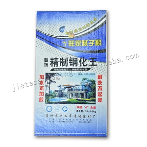 20kg bulk portland cement plastic pp woven bag cement packing