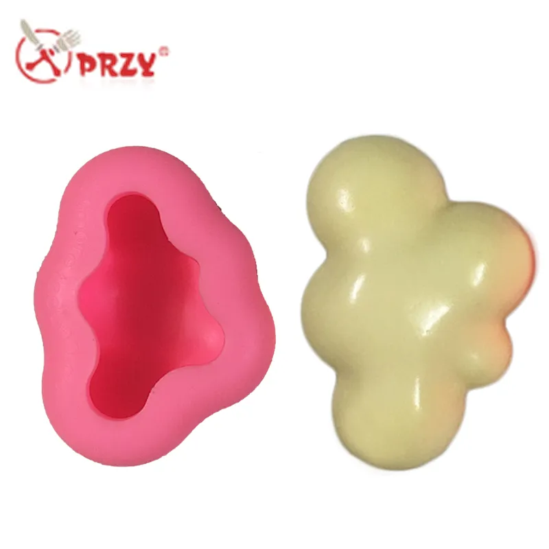 Food grade eco-friendly Clouds shape DIY silicone soap molds handmade silicone cake decoration soap mold for sell