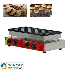2018 Hot Sell Single Plate 50 Pcs Electric Poffertjes Grill Maker and Poffertjes Baker