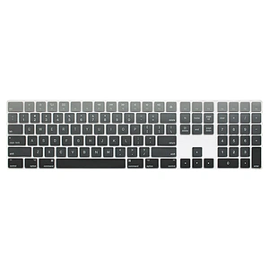 Rainbow laptop silicone keyboard skin keyboard protector for Magic Keyboard with Numeric Keypad A1843 MQ052LL/A Released in 2017