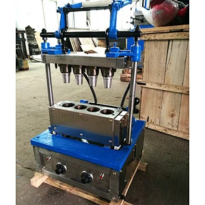 Automatic Stainless Steel Ice Cream Cone Maker and Ice Cream Cone Making Machine