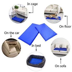 Popular Cool GEL PAD CUSHION PILLOW BED MATTRESS TOPPER YOGA CAR PET SELF COOLING