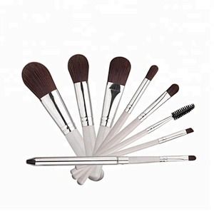 8pcs/set  Private Label Beauty Makeup Cosmetic Brushes Blusher Eye Shadow Eyelash Concealer Brushes Tools Set Kit