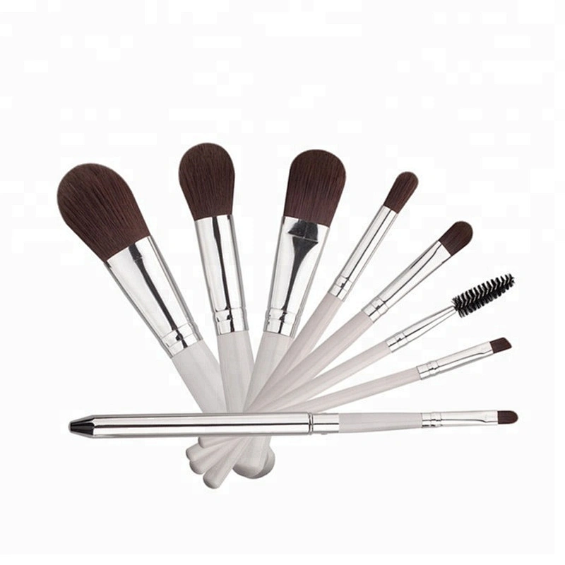 8pcs/set  Private Label Beauty Makeup Cosmetic Brushes Blusher Eye Shadow Eyelash Concealer Brushes Tools Set Kit