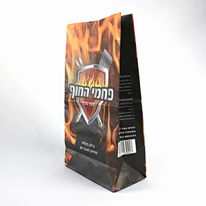 kraft paper charcoal bag